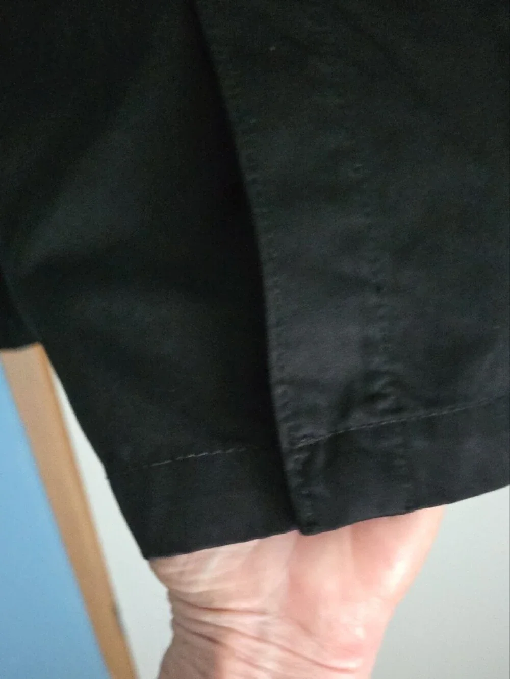 Banana Republic Black Utility Field Jacket with Stand Collar Size M